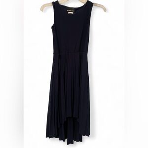 Un Deux Trois Navy Blue High-Low Dress Girls Size 14